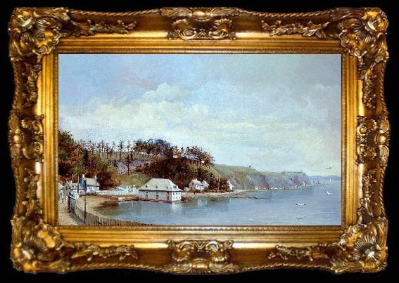 framed  Henry Richard S. Bunnett Painting, ta009-2